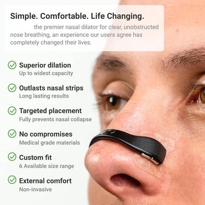 Advanced Magnetic Magic Breathe Pro Nasal Strips ( Deep Sleep )