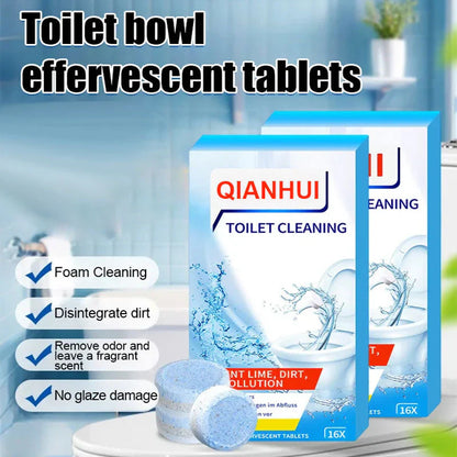 Toilet Cleaning Tablet-Toilet Deodorizer Bathroom Cleaner Tablet