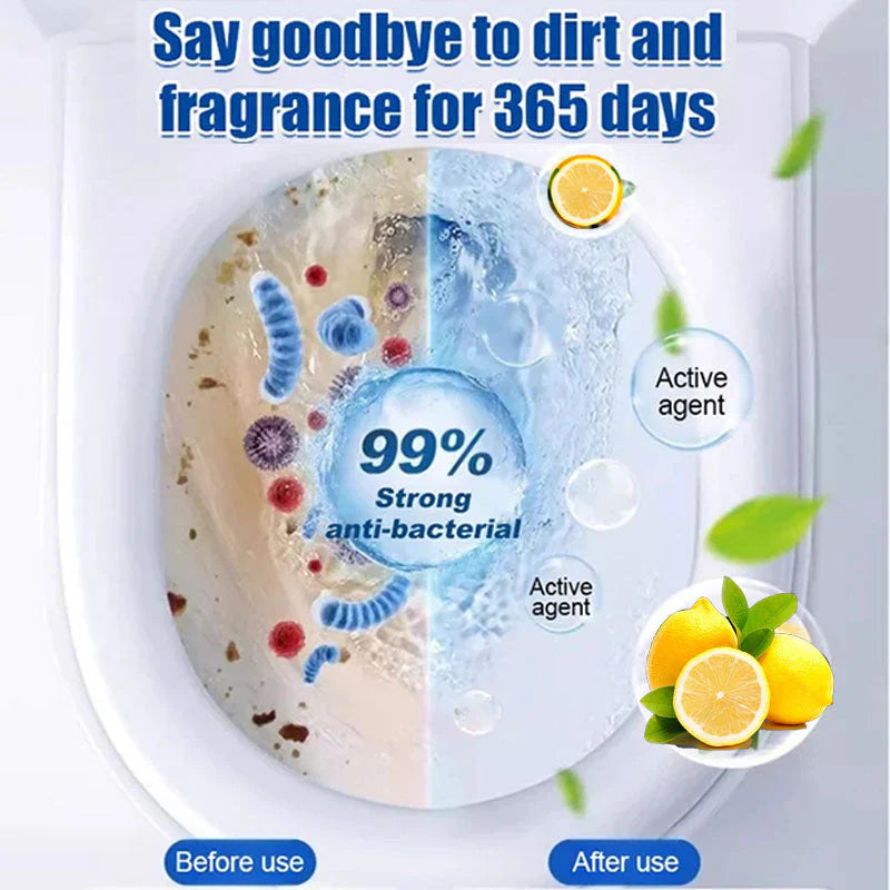 Toilet Cleaning Tablet-Toilet Deodorizer Bathroom Cleaner Tablet