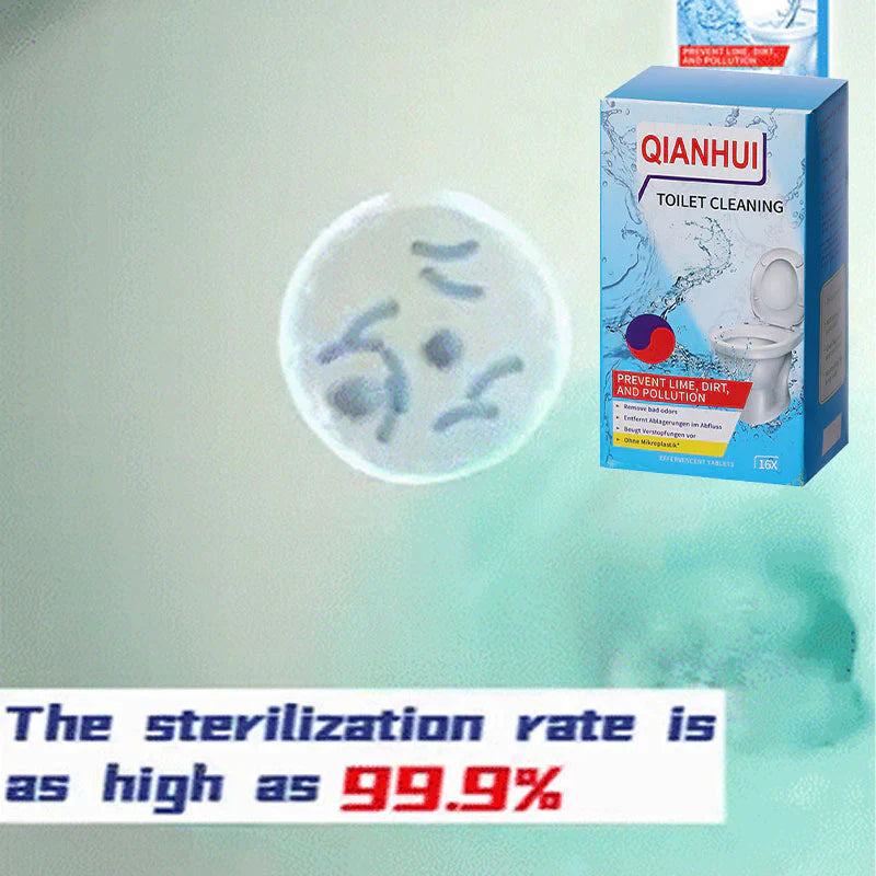 Toilet Cleaning Tablet-Toilet Deodorizer Bathroom Cleaner Tablet